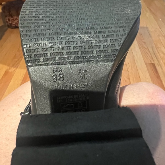 SCHUTZ booties leather size EUR 40 =USA 9.5 - Picture 6 of 6